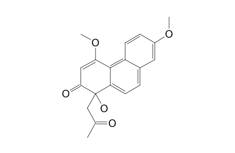 1-Hydroxy-4,7-dimethoxy-1-(2-oxopropyl)-1H-phenanthren-2-one