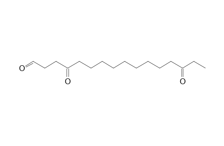 4,14-DIOXOHEXADECANAL