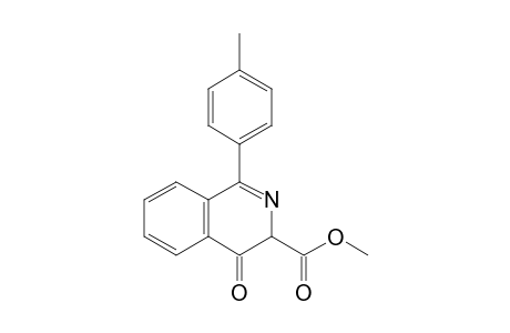 1-(4-Methylphenyl)-4-oxo-3H-isoquinoline-3-carboxylic acid methyl ester