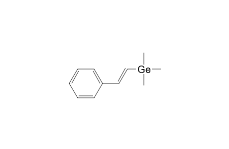 E-1-Phenyl-2-(trimethylgermane)ethene