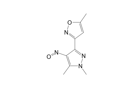 3-(1,5-DIMETHYL-4-NITROSO-1H-3-PYRAZOLYL)-5-METHYL-ISOXAZOLE