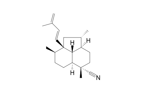 (1(14)E,3S*,4R*,7S*,8S*,11R*,12R*,13R*)-7-isocyanoneoamphilect-1(14),15-diene