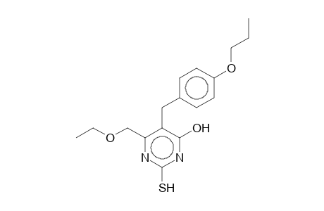 6-(Ethoxymethyl)-5-(4-propoxybenzyl)-2-sulfanyl-4-pyrimidinol