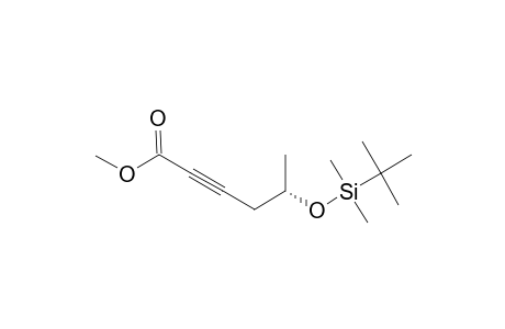 METHYL-(S)-(+)-5-tert-BUTYL-DIMETHYLSILOXY-HEX-2-YNOATE