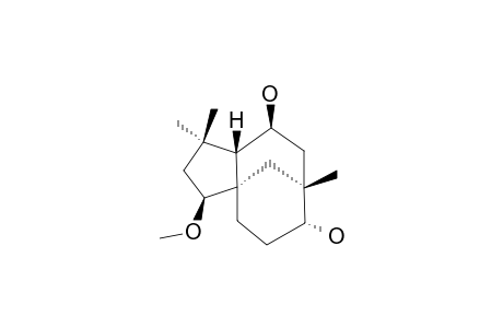 6-BETA,9-ALPHA-DIHYDROXY-2-BETA-METHOXYClOVANE