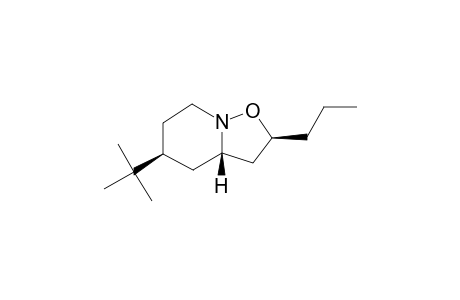 (+/-)-5S*-TERT.-BUTYL-2S*-PROPYL-3AS*-3AH-HEXAHYDROPYRIDO-[1,2-B]-ISOXAZOLE