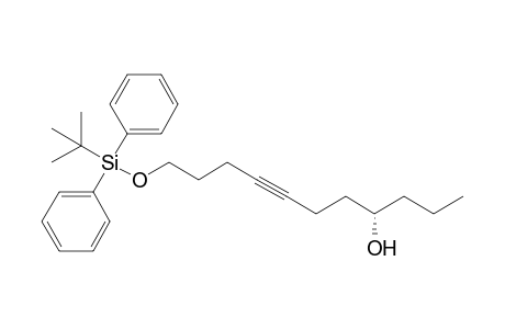 (4S)-11-(tert-butyldiphenylsilyloxy)undec-7-yn-4-ol