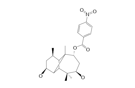 (1R,3S,4S,5S,7R,9R,10R,11R)-1,7-DIHYDROXY-9-PARA-NITROBENZOYLOXYLONGIPINANE