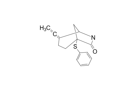 1-(PHENYLTHIO)-4-VINYLIDENE-6-AZABICYCLO-[3.2.1]-OCTAN-7-ONE