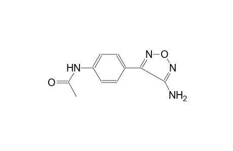 N-[4-(4-amino-1,2,5-oxadiazol-3-yl)phenyl]acetamide