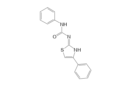 Urea, N-phenyl-N'-(4-phenyl-2-thiazolyl)-