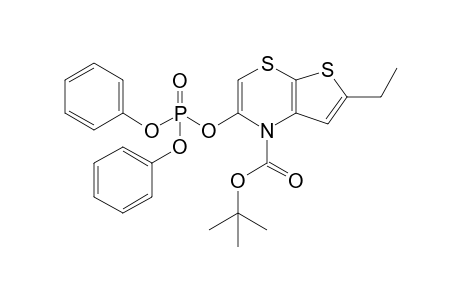 tert-Butyl 2-[(diphenoxyphosphoryl)oxy]-6-ethyl-1H-thieno[2,3-b][1,4]thiazin-1-carboxylate