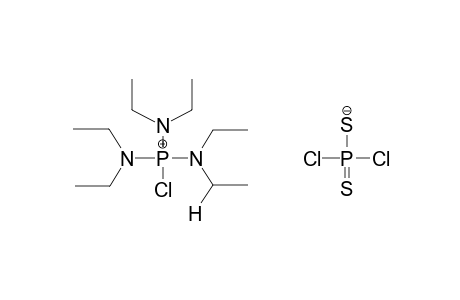 HEXAETHYLTRIAMIDOCHLOROPHOSPHONIUM DICHLORODITHIOPHOSPHATE