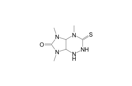 4,5,7-trimethyl-3-thioxooctahydro-6H-imidazo[4,5-e][1,2,4]triazin-6-one