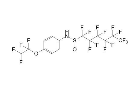 alpha,alpha,beta,beta,1,1,2,2,3,3,4,4,5,5,6,6,6-HEPTADECAFLUORO-1-HEXANESULFINO-p-PHENETIDIDE