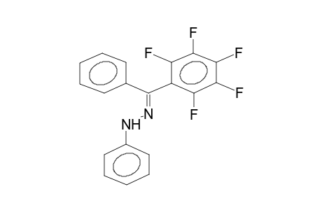 2,3,4,5,6-PENTAFLUOROBENZOPHENONE, PHENYLHYDRAZONE