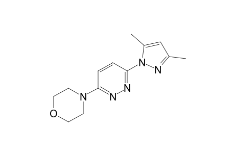 3-(3,5-dimethylpyrazol-1-yl) -6 -morpholinopyridazine