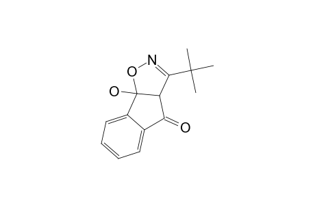 3-tert.-Butyl-3a,8b-dihydro-8b-hydroxy-indeno-[1,2-C]-isoxazol-4-one