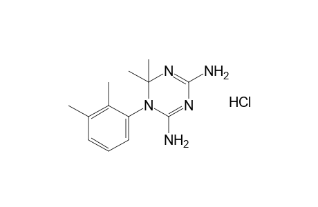 5-(3-chloro-o-tolyl)-2,4-diamino-5,6-dihydro-6,6-dimethyl-S-triazine, hydrochloride