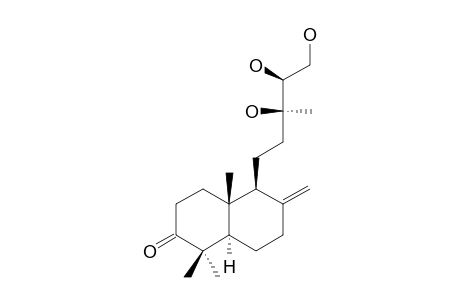 3R,13R,15-TRIHYDROXY-3-OXO-LABD-8(17)-ENE