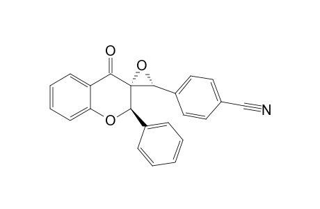 TRANS,TRANS-(+/-)-3'-(4-CYANOPHENYL)-2-PHENYLSPIRO-[CHROMAN-3,2'-OXIRAN]-4-ONE