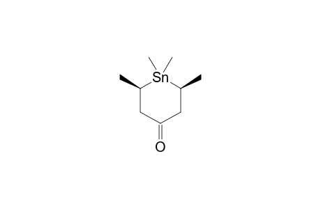 TRANS-1,1,2,6-TETRAMETHYL1-STANNACYCLOHEXAN-4-ONE