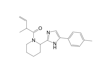 2-methyl-1-(2-(5-(p-tolyl)-1H-imidazol-2-yl)piperidin-1-yl)but-3-en-1-one