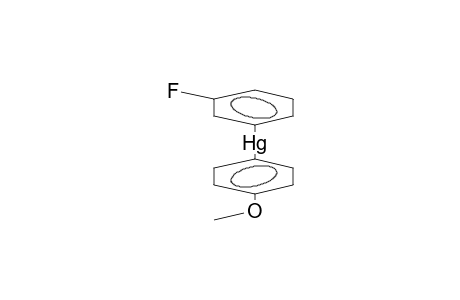 3-FLUOROPHENYL(4-METHOXYPHENYL)MERCURY