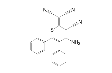 2H-Thiopyran, propanedinitrile deriv.