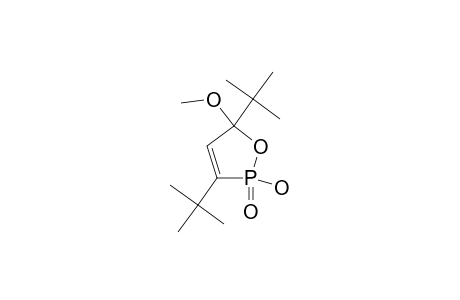 5-METHOXY-3,5-DI-TERT.-BUTYL-2-HYDROXY-1,2-OXAPHOSPHOL-3-ENE-2-OXIDE