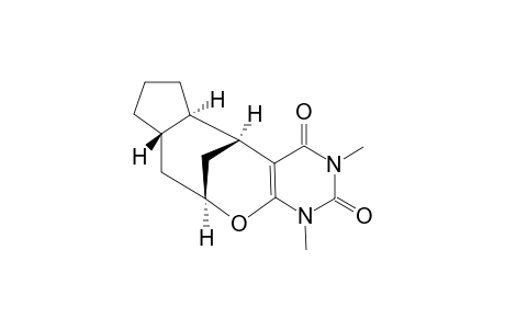 (3AS,5R,11R,11AR)-(+/-)-5,11-METHANO-7,9-DIMETHYL-2,3,3A,4,5,7,11,11A-OCTAHYDRO-1H-6-OXA-7,9-DIAZA-BENZO-[A]-CYCLOPENTA-[D]-CYCLOOCTENE-8,10-DIONE