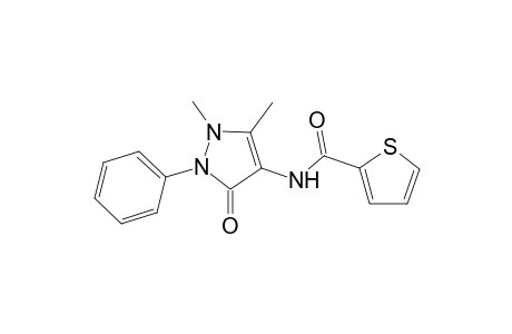 2-Thiophenecarboxamide, N-(2,3-dihydro-1,5-dimethyl-3-oxo-2-phenyl-1H-pyrazol-4-yl)-