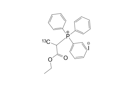 (3-(C-13))-[1-(ETHOXYCARBONYL)-ETHYL]-TRIPHENYLPHOSPHONIUM-IODIDE