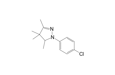 1-(4-Chlorophenyl)-3,4,4,5-tetramethyl-2-pyrazoline