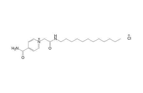 4-carbamoyl-1-[(dodecylcarbamoyl)methyl]pyridinium chloride