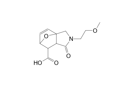 6-acetyl-3-(2-methoxyethyl)-10-oxa-3-azatricyclo[5.2.1.0(1,5)]dec-8-en-4-one