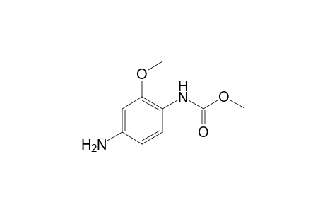 Carbamic acid, (4-amino-2-methoxyphenyl)-, methyl ester