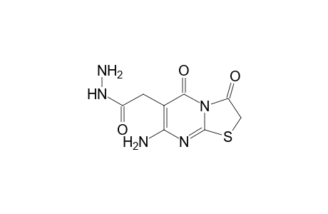 2-(7-Amino-3,5-dioxo-2,3-dihydro-5H-thiazolo[3,2-a]pyrimidin-6-yl)aceto-hydrazide