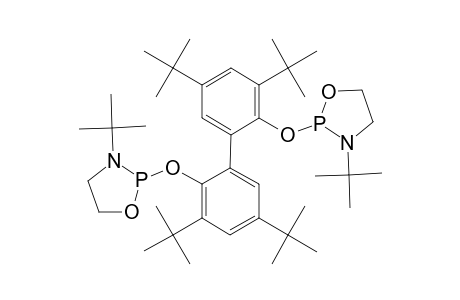 3,3'-BIS-(1,1-DIMETHYLETHYL)-2,2'-[[3,3',5,5'-TETRAKIS-(1,1-DIMETHYLETHYL)-1,1'-BIPHENYL-2,2'-DIYL]-BIS-(OXY)]-BIS-[1,3,2-OXAZAPHOSPHOLIDINE]