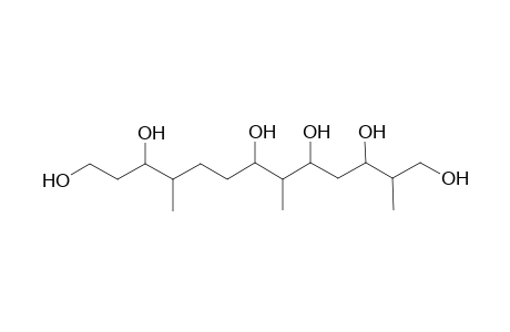 1,3,5,7,11,13-Tridecanehexol, 2,6,10-trimethyl-