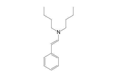 (E)-N-(2-PHENYLETHENYL)-DI-N-BUTYLAMINE