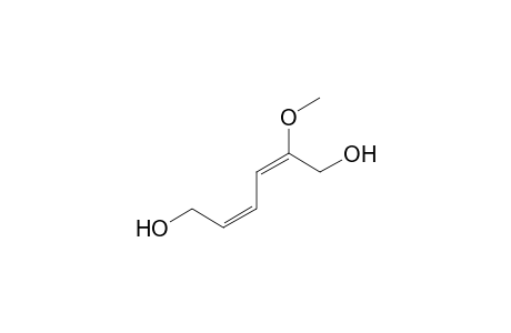 (2E,4Z)-2-Methoxyhexa-2,4-dien-1,6-diol