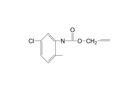 5-chloro-2-methylcarbanilic acid, allyl ester