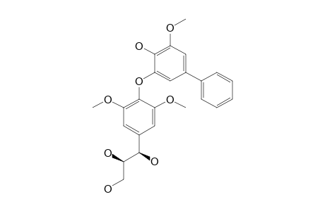 BERBEKORIN_A;(7''-R,8''-R)-SYRINGYLGLYCEROL-4''-O-5-BIPHENYLETHER