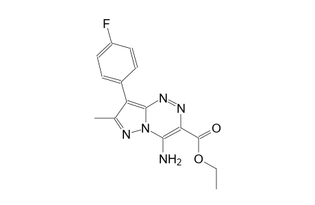 ethyl 4-amino-8-(4-fluorophenyl)-7-methylpyrazolo[5,1-c][1,2,4]triazine-3-carboxylate