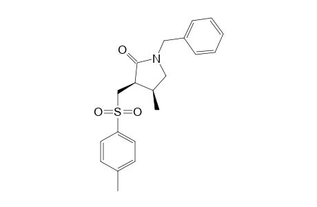 N-BENZYL-4-METHYL-3-(TOSYLMETHYL)-2-PYRROLIDONE