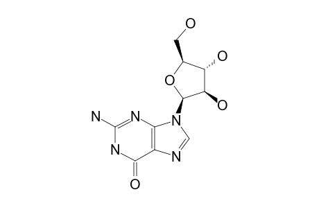 9-(BETA-D-ARABINOFURANOSYL)-GUANINE