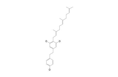 3,5,4'-TRIHYDROXY-4-(3,7,11-TRIMETHYL-2,6,10-DODECATRIENYL)-BIBENZYL