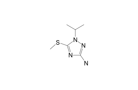 5-Amino-2-isopropyl-3-methylthio-1,2,4-triazole