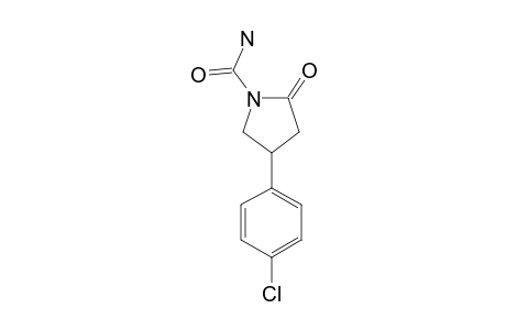 4-(4-CHLOROPHENYL)-2-OXO-PYRROLIDINE-1-CARBOXYLIC-ACID-ETHYLAMIDE